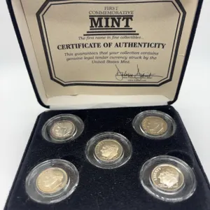 First Commemorative Mint Roosevelt Dime Set