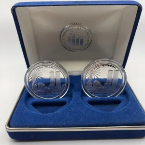 2001 Cook Islands One Dollar 9/11 Commemorative Coin Set