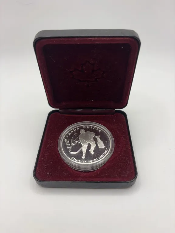 1993 $1 The Stanley Cup, 100th Anniversary - Sterling Silver Dollar Proo