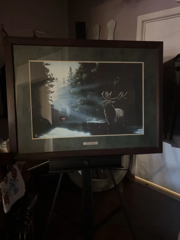 Weitzel 2002 Framed Print "The Calling" 43"x33"