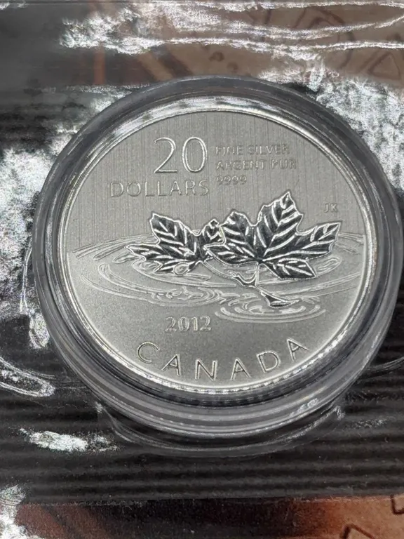 2012 Canada $20 Fine Silver Commemorative Coin
