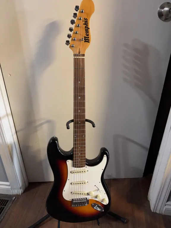 Memphis Sunburst Electric Guitar Strat Style