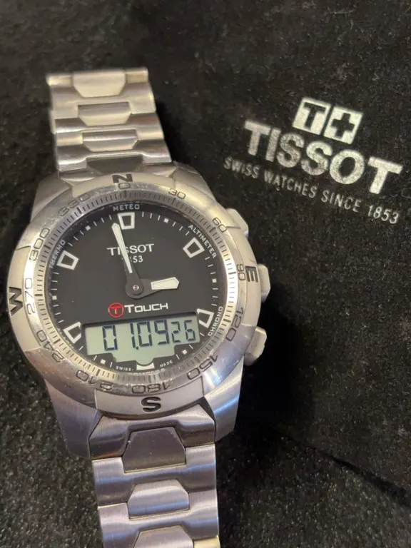 Tissot T-Touch II Stainless Steel Watch T047420A