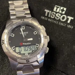 Tissot T-Touch II Stainless Steel Watch T047420A
