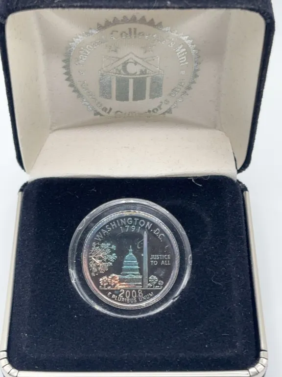 2008 Washington D.C. 51st State Proof Quarter