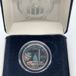2008 Washington D.C. 51st State Proof Quarter