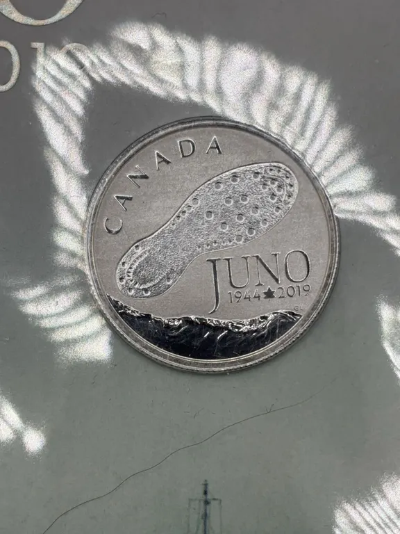 2019 Canada $3 Silver Coin 75th Anniversary D-Day Juno Beach