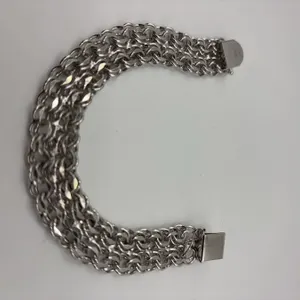 RGD Vintage Silver Charm Bracelet 24.85g