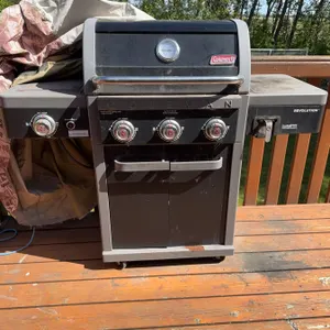 Coleman Revolution Propane Gas Grill with Side Burner