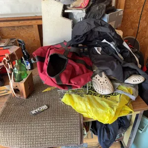 Garage Lot With Tool Chest, Trekology Kit, Carpets and Miscellaneous Items