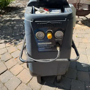 Mastercraft Air Compressor and Pneumatic Nailer Combo