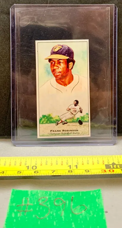 Frank Robinson Topps Mini Baseball Card