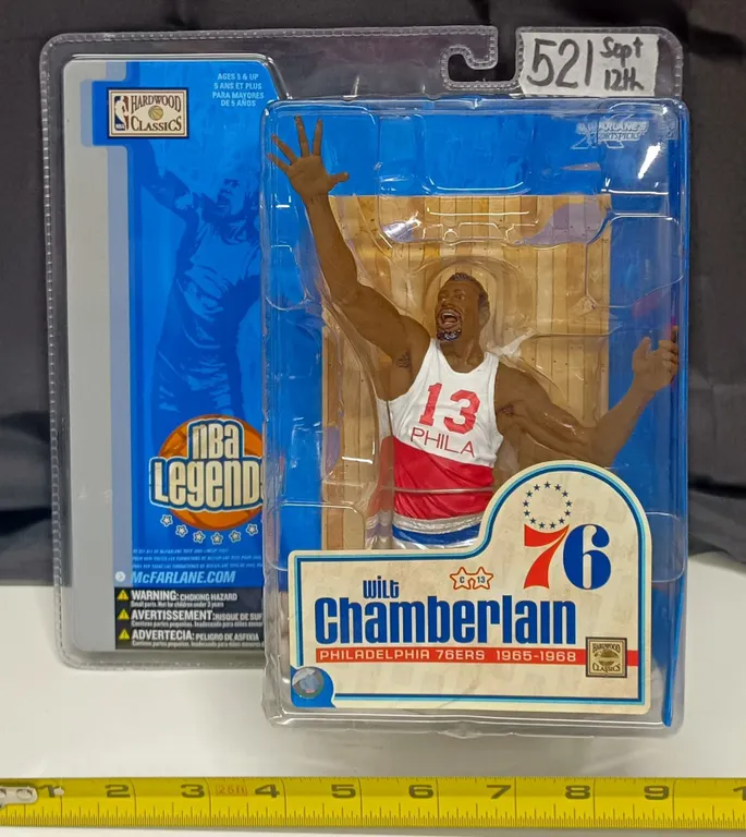 McFarlane Wilt Chamberlain- NBA Legends Philadelphia 76ers