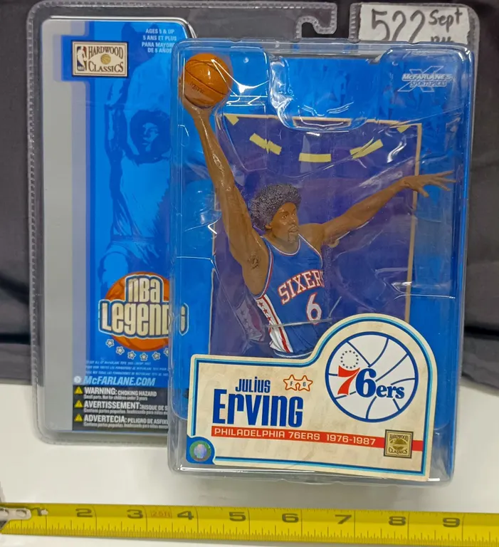McFarlane Julius Erving- NBA- Legends Phili- 76ER