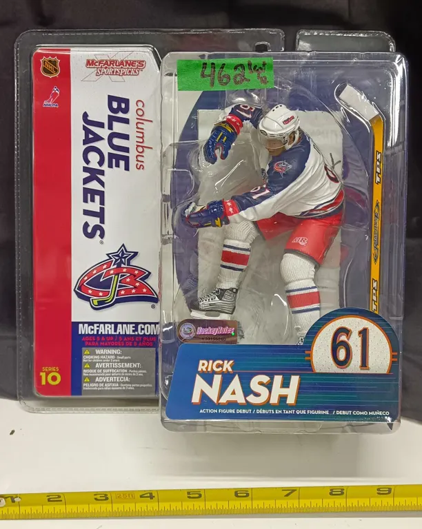 McFarlane - Rick Nash - COLUMBUS Blue Jackets Series10