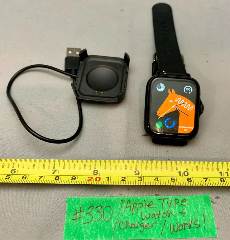 “Apple Style” Watch & Charger – Working