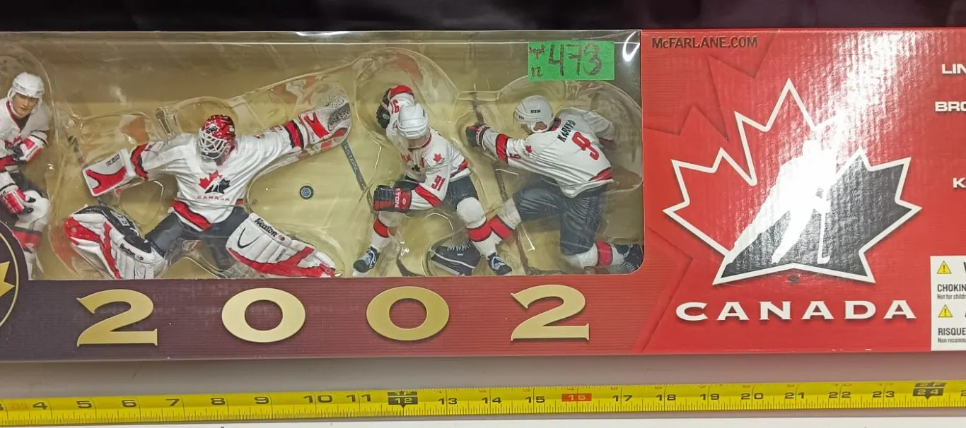 McFarlane- team Canada - 2002 Lindros, Brodeur, SakIC, Kariya