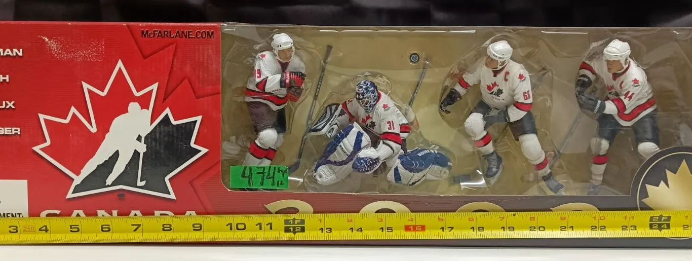 McFarlane- team Canada 2002, Yzerman, Joseph, Lemieux, Pronger