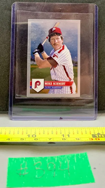 Mike Schmidt Topps Foil Sticker #290