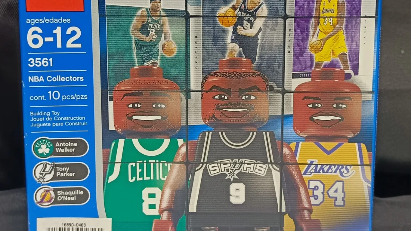 Lego- NBA Collectors, Walker, Parker, O'Neal