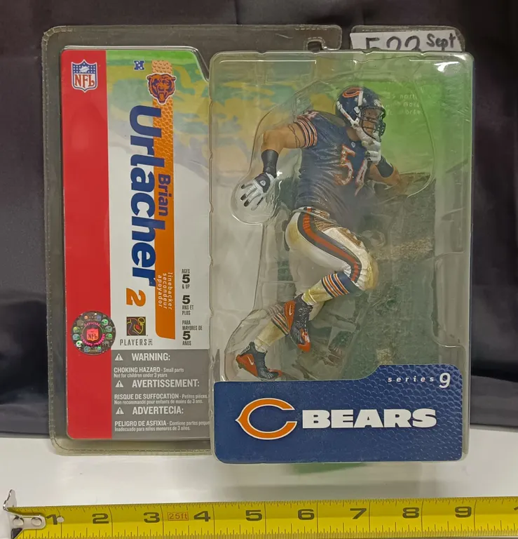 McFarlane Brian Urlacher - NFL Cbears - Series9