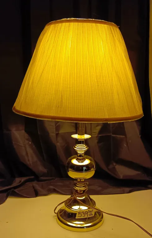 Lamp- Shade Covered to pRotect from Dust