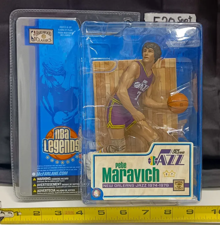 McFarlane Pete Maravich - NBA Legends - New Orleans Jazz