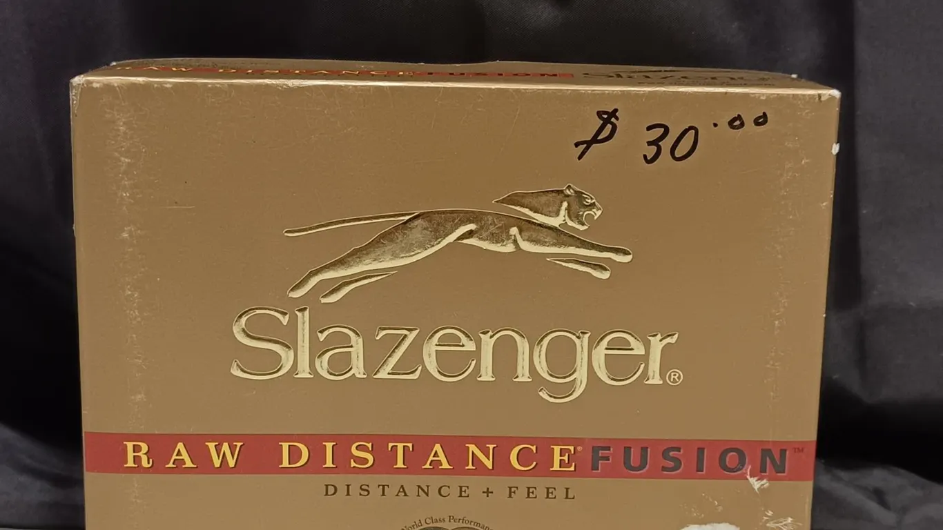 One Dozen Slazenger Golf Balls – NIB