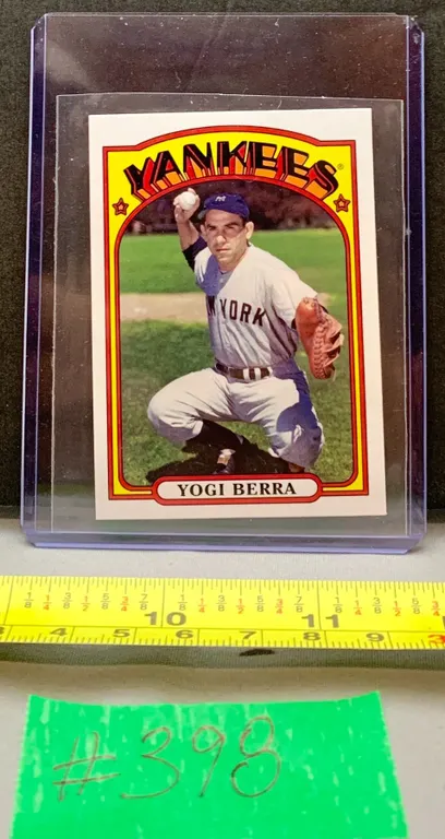 Yogi Berra Topps Mini Baseball Card