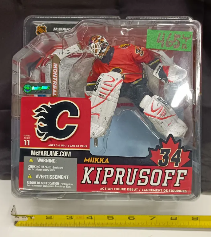 McFarlane MiiKka Kiprusoff- Flames- series 11