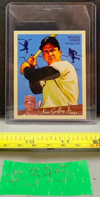 Ralph Kiner “Ken Griffey Jr. Says …” Mini Baseball Card
