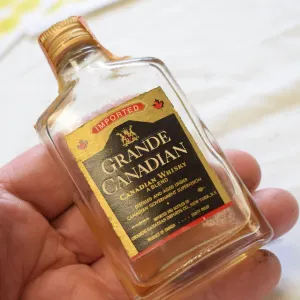 1/10-pint Factory Sealed Canadian Whiskey