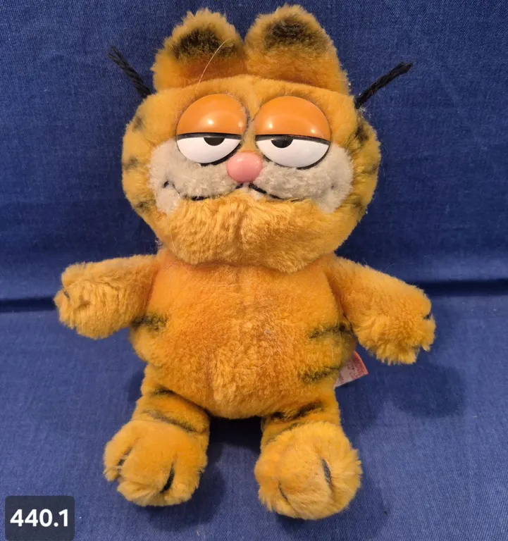 Vintage Garfield stuffed toy with tags