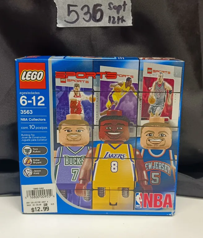 Lego - NBA Collectors, Kukoc, Kobe Bryant, Jason Kidd