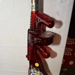 Tommy Guns Liquor Bottle