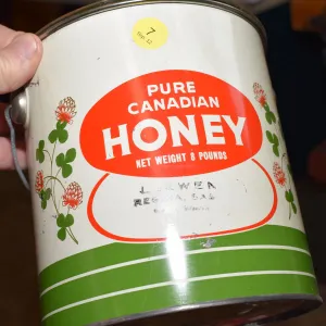 Litho Tin Regina Honey Pail
