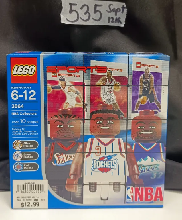 Lego - NBA Collectors, Iverson, Francis, Malone
