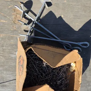Screw Tiedowns, Box of Nails