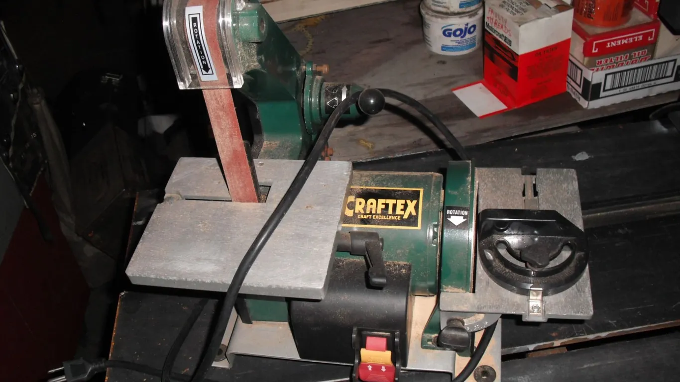 Craftex belt/disc sander
