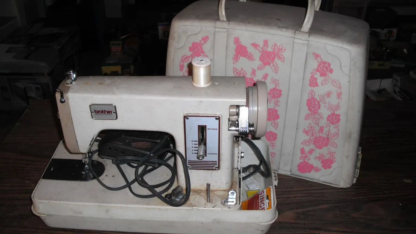 vintage Brother sewing machine