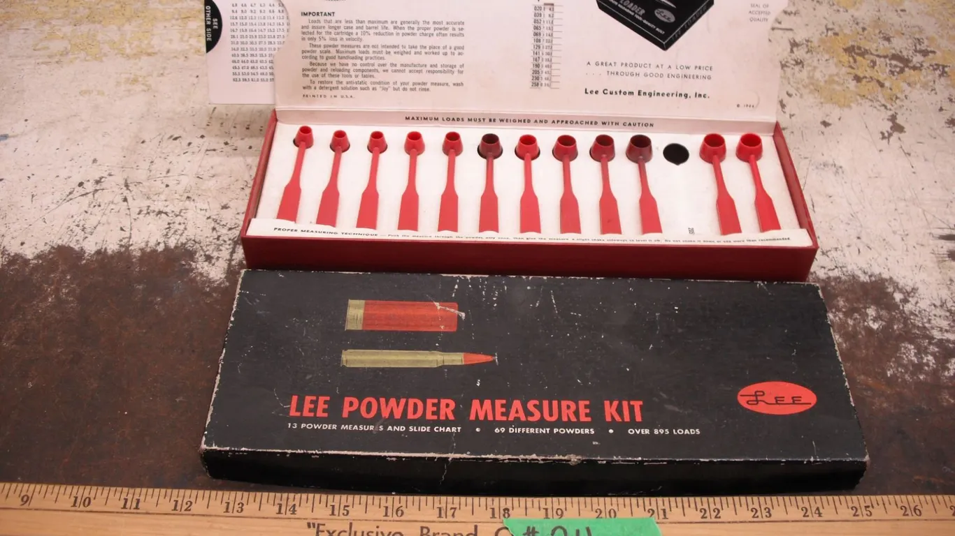 Lee black powder measuring kit