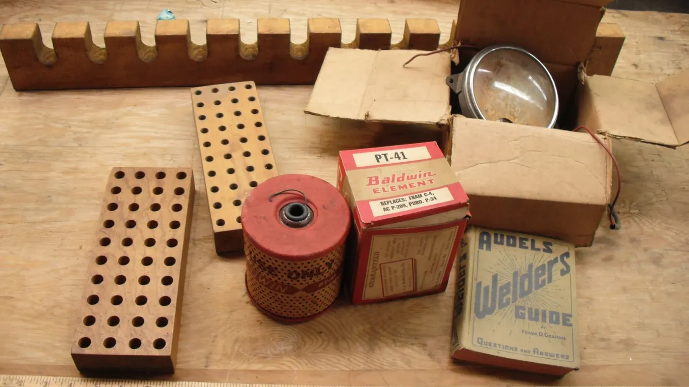 vintage gauge, welders guide, etc.