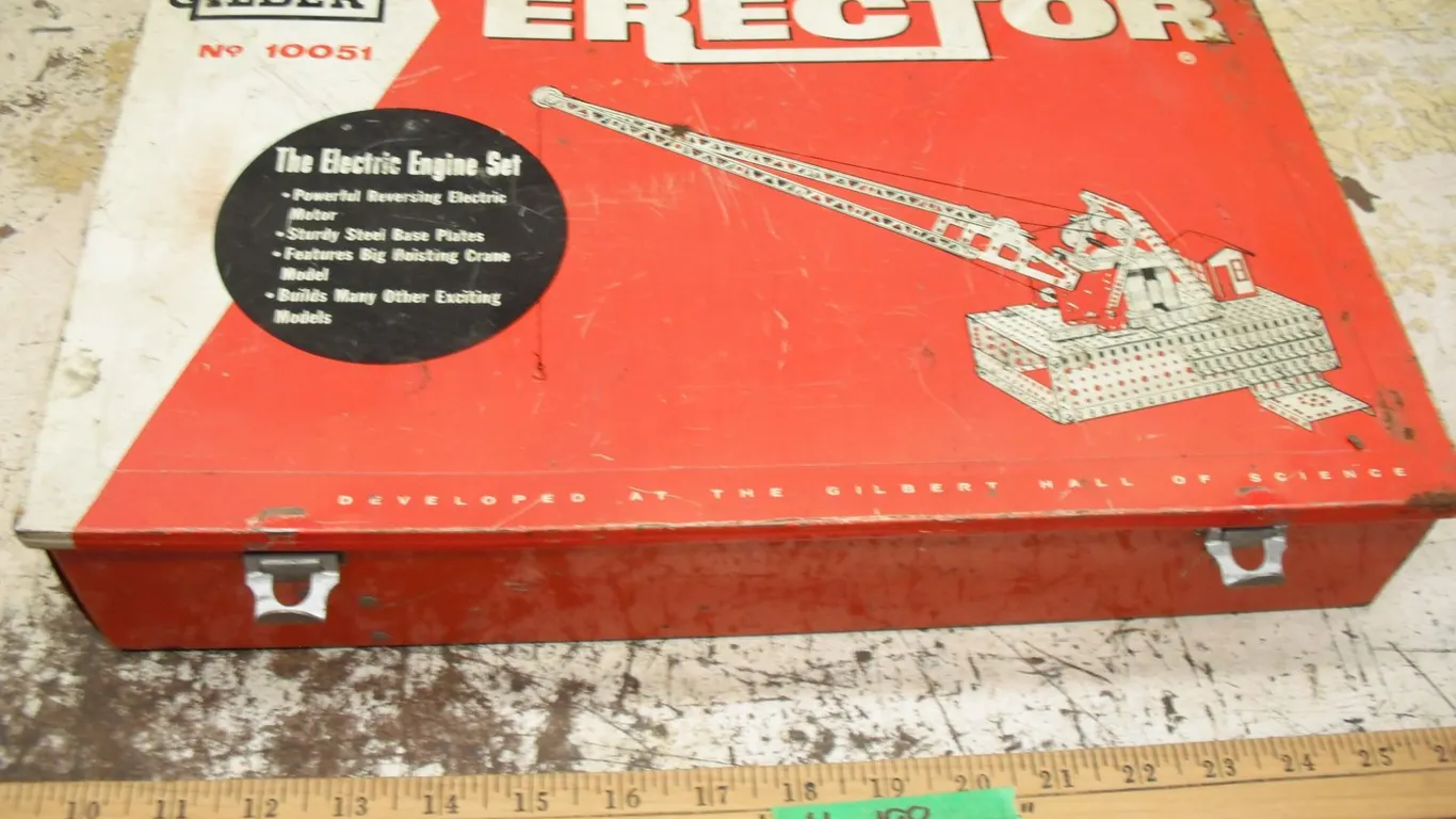 vintage Gilbert building set