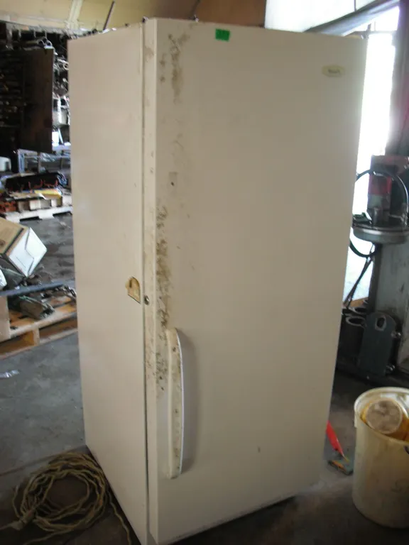 vintage woods fridge - as-is