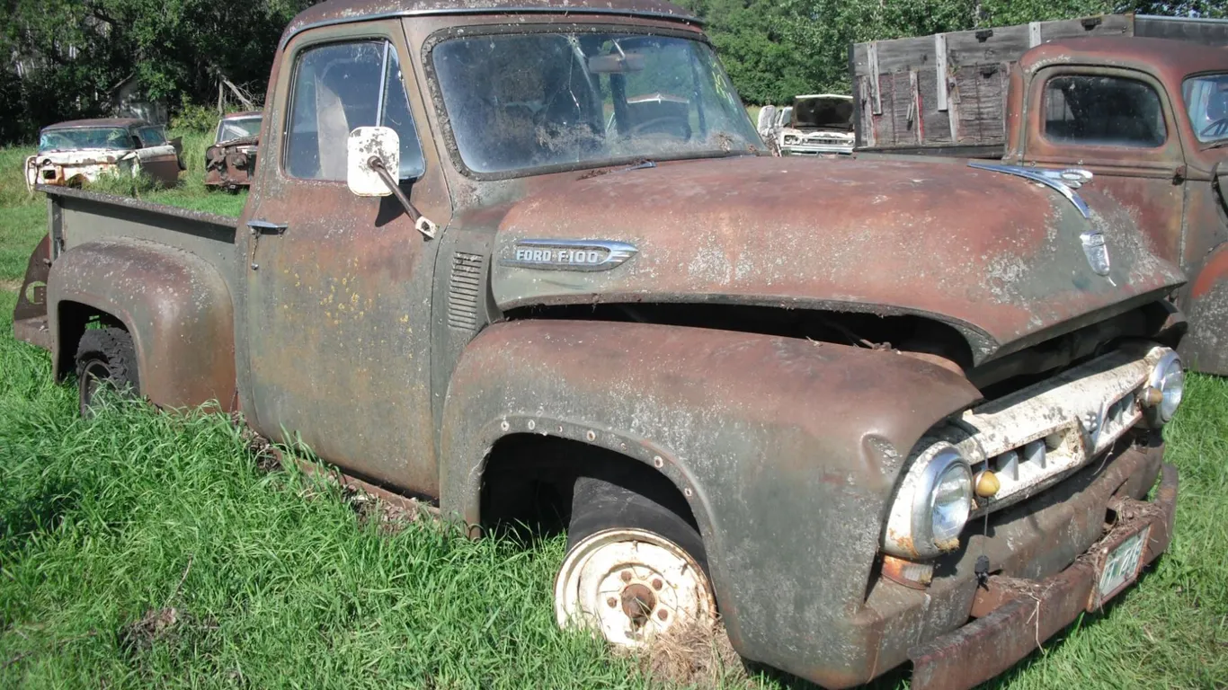 50's Ford F100 V8 Style 81B Body No. 3594, CDBQ-4287, 22
