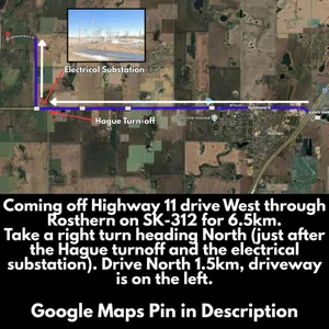 ITEMS LOCATED JUST OUTSIDE OF ROSTHERN, DIRECTIONS COMING SOON