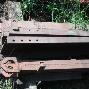 assorted steel beams -