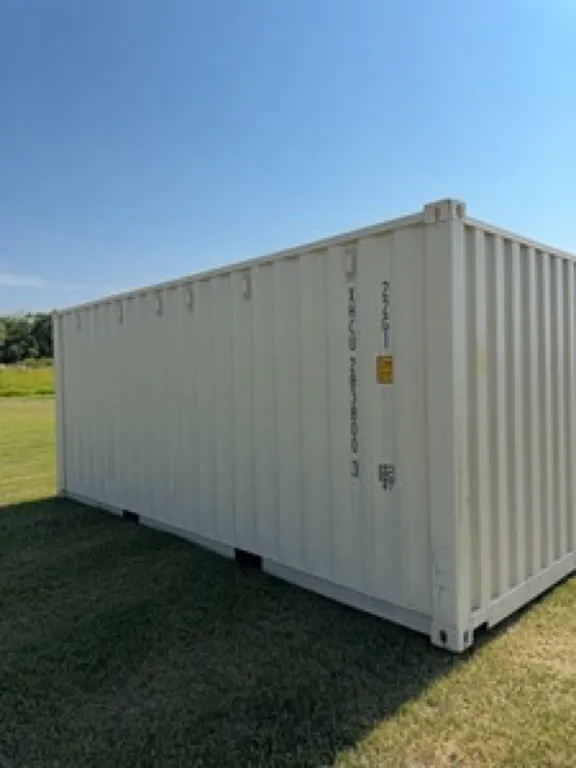 Like new 20’ container with end doors (GST 5% & PST 7% charged)