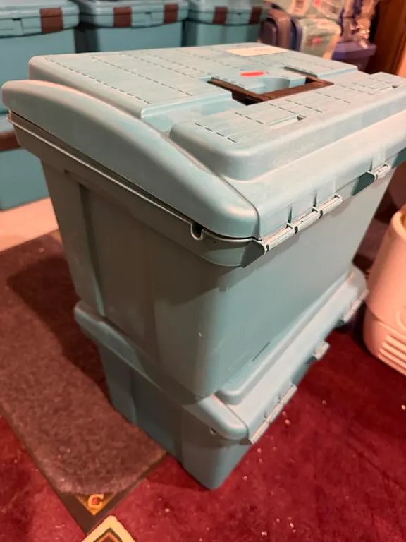 (2) Makita Tote Boxes 17"