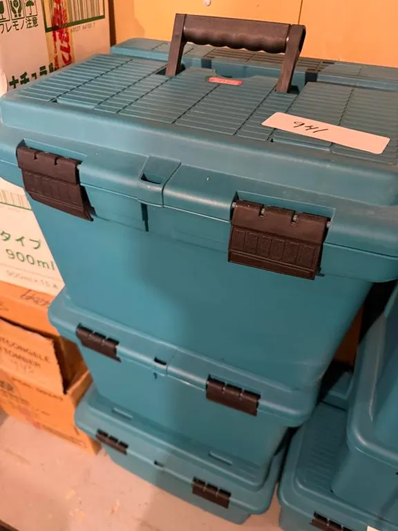 (3) Makita Tote Boxes 17"
